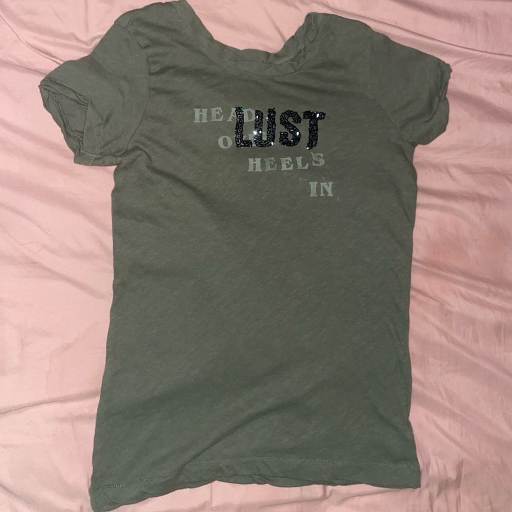 Vintage Abercrombie Graphic Baby Tee